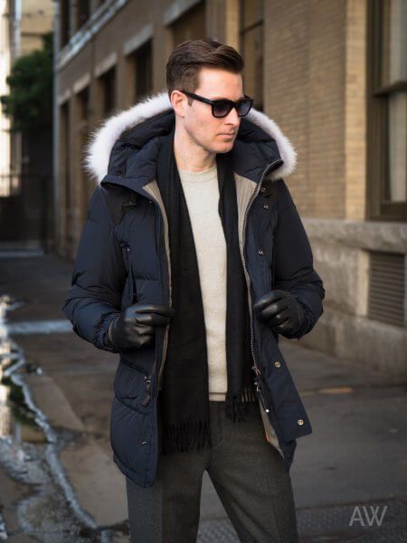 mens-fall-winter-essentials-parkas-ashley-weston | Mens winter .