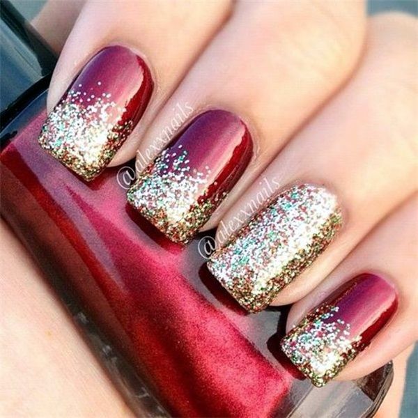 25 Pretty Santa Nails Ideas For This Christmas Party | Festival .