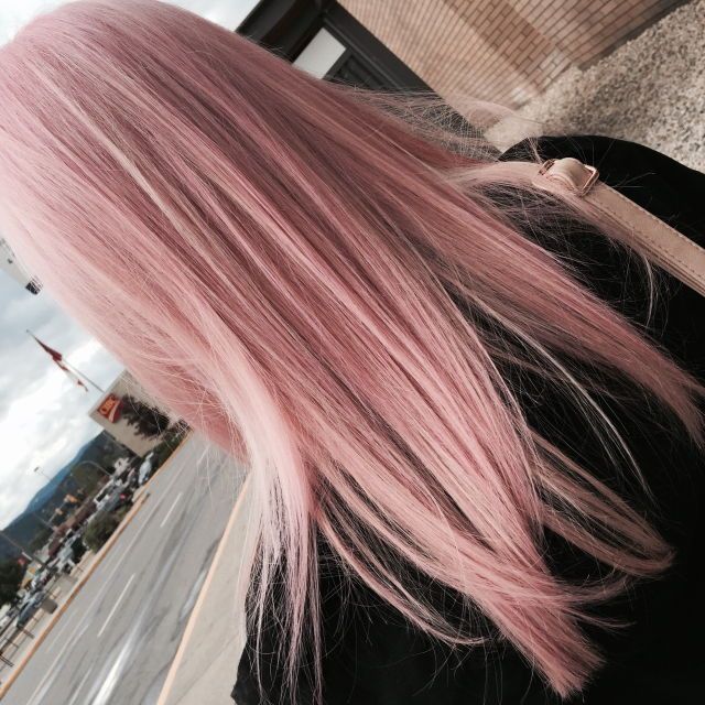Pin by Allie Wen on Locks | Hair color pink, Long hair styles .