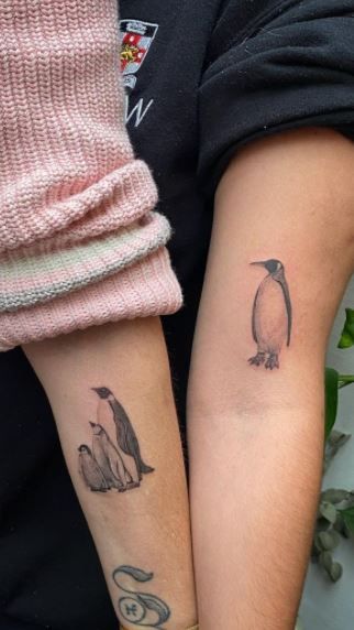70 Cutest Penguin Tattoos, Ideas, & Meaning - Tattoo Me Now .