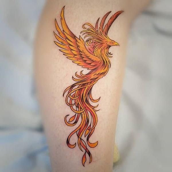 phoenix bird tattoo styles and design ideas for men and women .