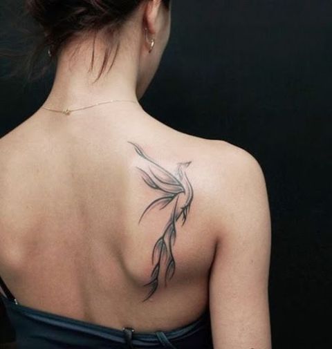 35 Mind Blowing Phoenix Tattoos Designs For Women | Phoenix tattoo .