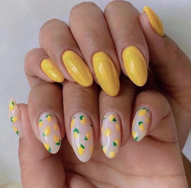 Pineapple Nail Art Ideas