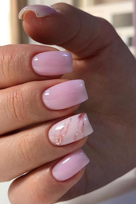 Gorgeous Pink Nail Design Ideas