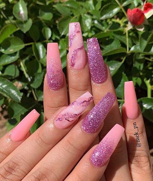 43 Nail Ideas to Inspire Your Next Mani in 2023 | Pink nails .