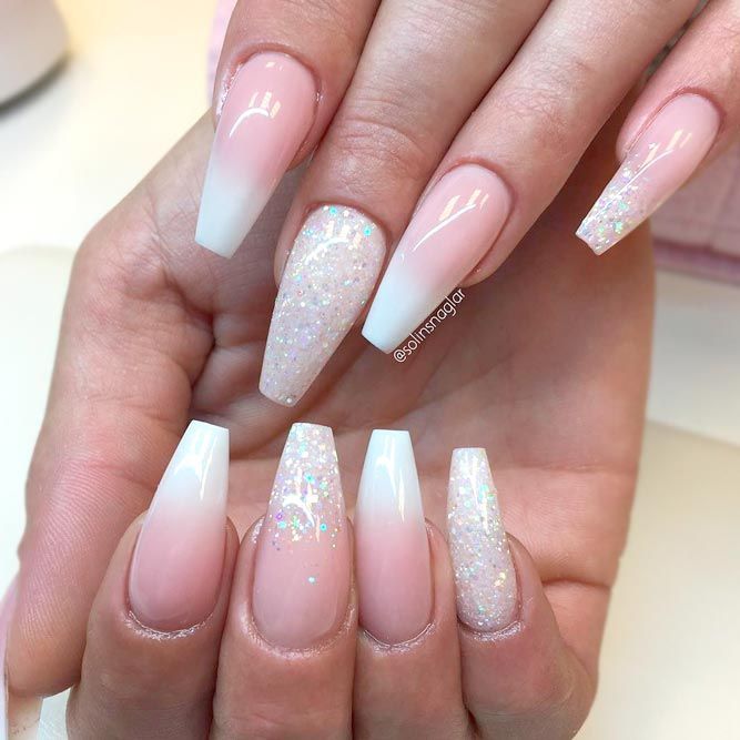 Ombre Glitter Nails Designs for 2023 | Pink ombre nails, Ombre .