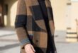Urban Street Style, Burberry Plaid Coat, Mens Fall Winter Fashion .