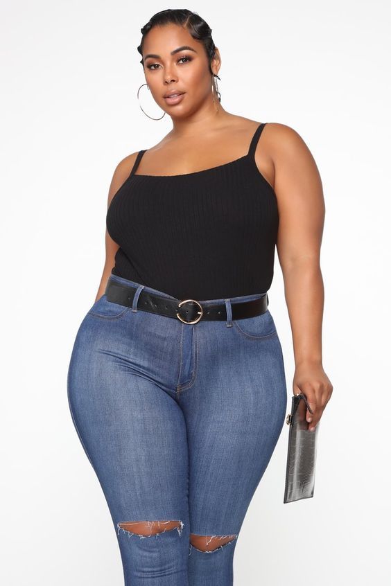 Wherever Or Whenever Tank Top - Black | Fashion, Fashion nova plus .