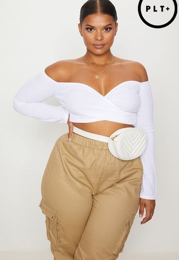 Plus Size Bardot Tops For Women | Shop | Insyze | Fashion, Plus .