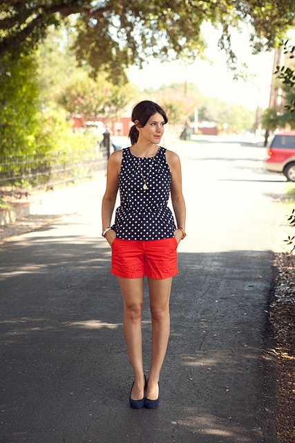 Fourth of July | kendi everyday | Red shorts outfit, Fashion .