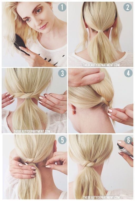 27 Tips And Tricks To Get The Perfect Ponytail | Short hair .