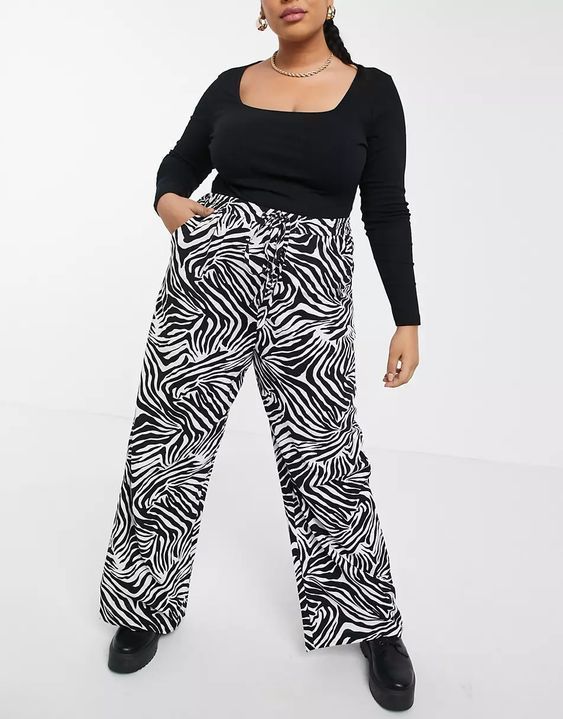 How to Wear Zebra Print Pants? 21 Outfits with Zebra Pants | Zebra .
