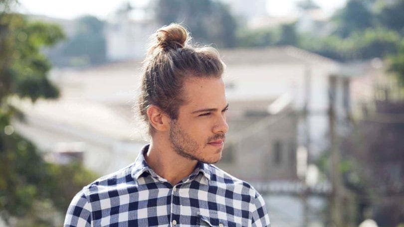 Pull Off A Man Bun Ideas