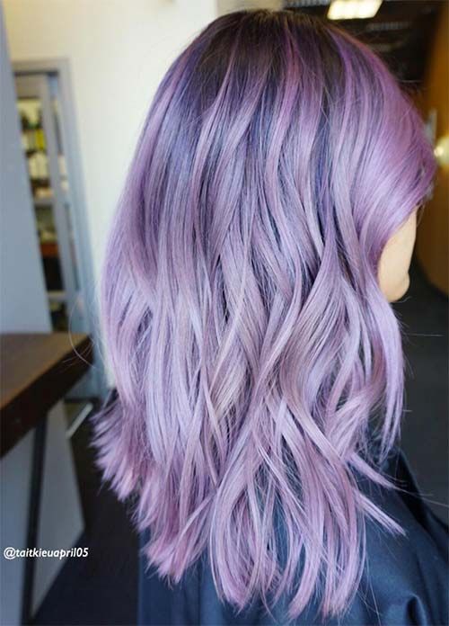 50 Lovely Purple & Lavender Hair Colors - Purple Hair Dyeing Tips .