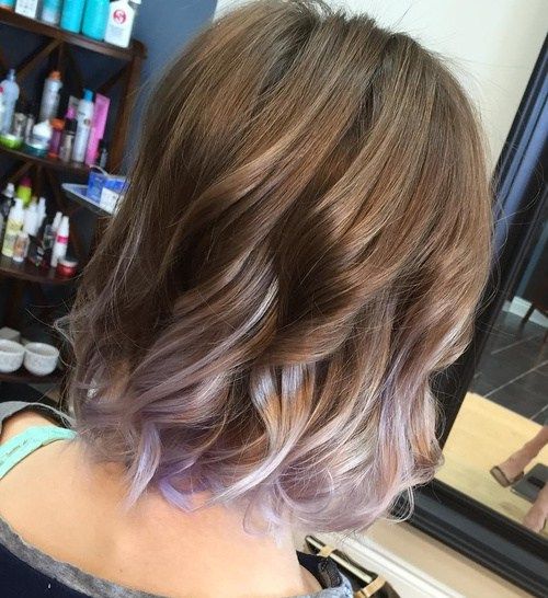 Purple Ombre Hair Ideas: Plum, Lilac, Lavender and Violet Hair .