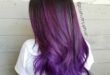 41 Bold and Trendy Dark Purple Hair Color Ideas - StayGlam .