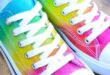 Rainbow Tie-Dye Shoes | Tie dye shoes, How to dye shoes, Diy tie .