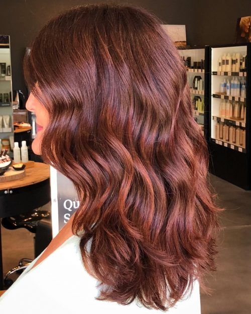 HairStyles | Rich brown hair, Burgundy brown hair, Brown hair colo
