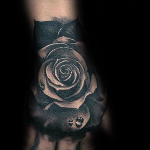 Top 73 Black Rose Tattoo Ideas [2021 Inspiration Guide] | Hand .