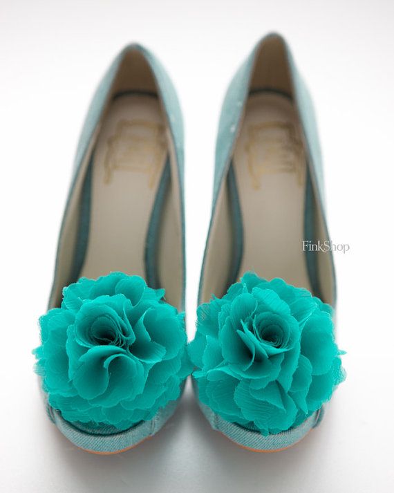 Beautiful Ruffled Chiffon Heels