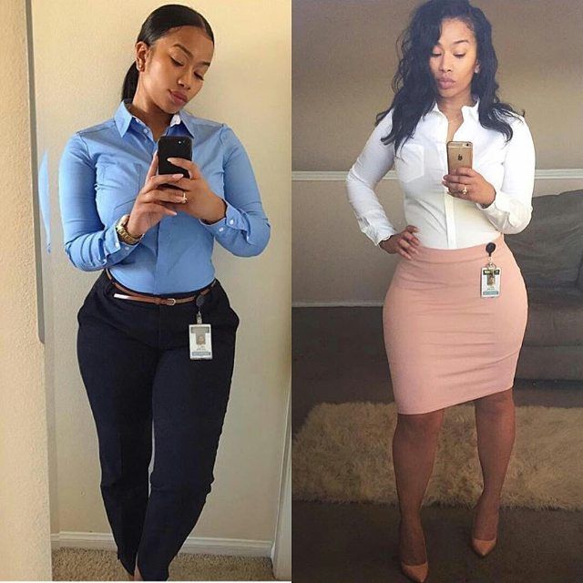 Left or right ✨ | Stylish work outfits, Fashionable work outfit .