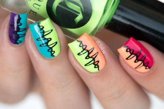 23 Sharpie Nail Art Designs for This Spring - Pretty Designs .