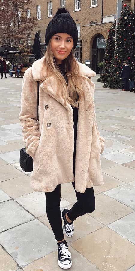33+ Cute Coat Outfits for Every Day of the Month - Hi Giggle .