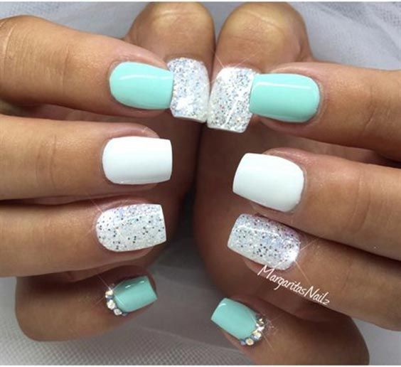 35 Easy & Cool Glitter Nail Art Ideas You Will Love To Try | Cute .