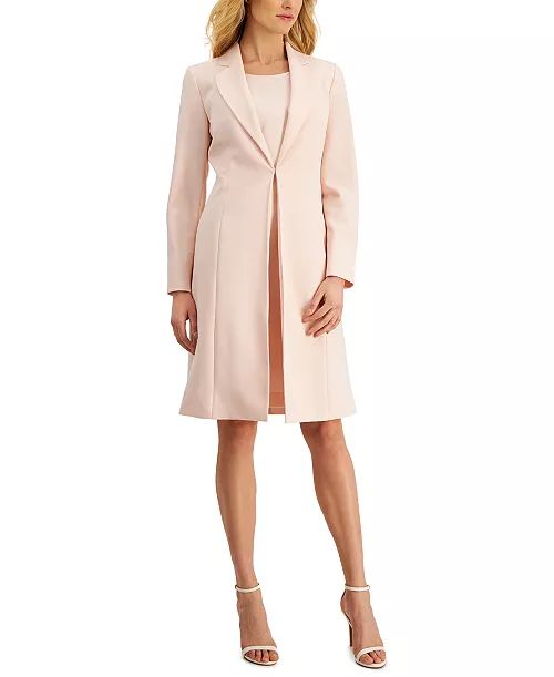 Le Suit Long Jacket Dress Suit, Regular and Petite Sizes & Reviews .