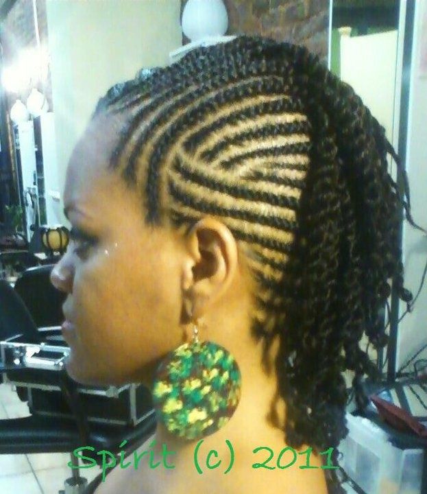 transitioning hairstyles | Cornrows and 2 Strand Twists | Coiffure .
