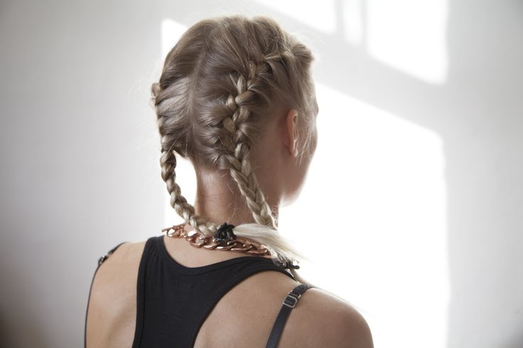 How to Do Two French Braids on the Side of Your Head | Two french .