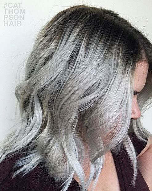 41 Stunning Grey Hair Color Ideas and Styles - StayGlam | Color de .