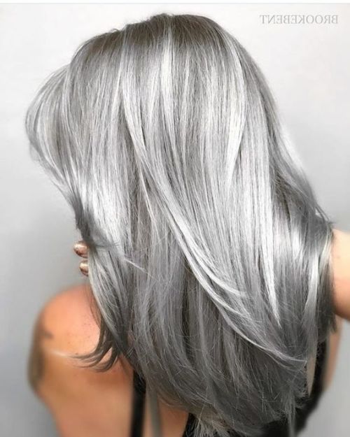 Hi-Fashion Gray Hair Styles for Trendy Gals - PoP Haircuts | Grey .