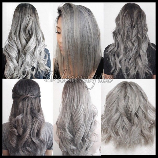 Ombres, Blondes And Balayage | Grey hair color, Gorgeous hair .
