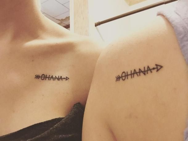 30 Best Sister Tattoos | Matching sister tattoos, Sibling tattoos .