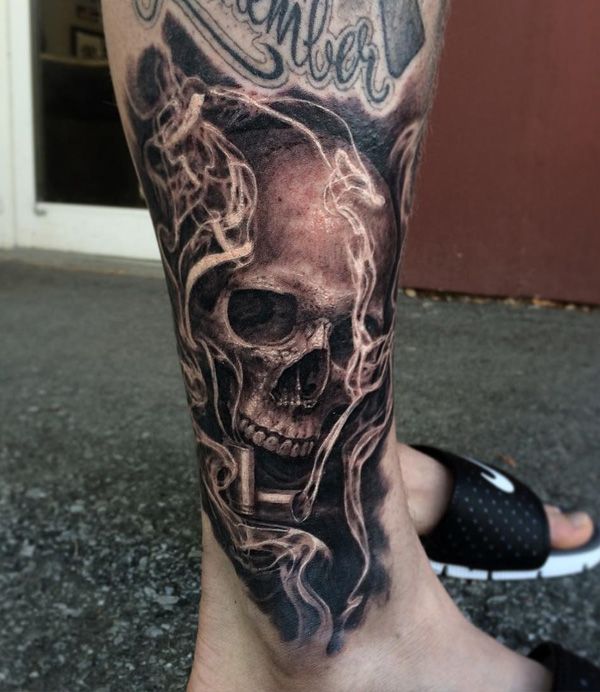 100 Awesome Skull Tattoo Designs | Art and Design | Skull tattoos .