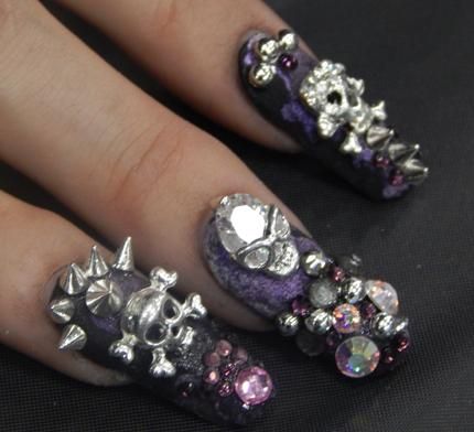 It's All About The Bling ISSE Competition Nails | Nails, Fabulous .