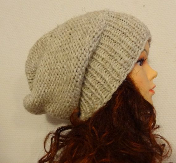 Sacking Winter Hat Autumn Accessories Slouchy Beanie by Ifonka .