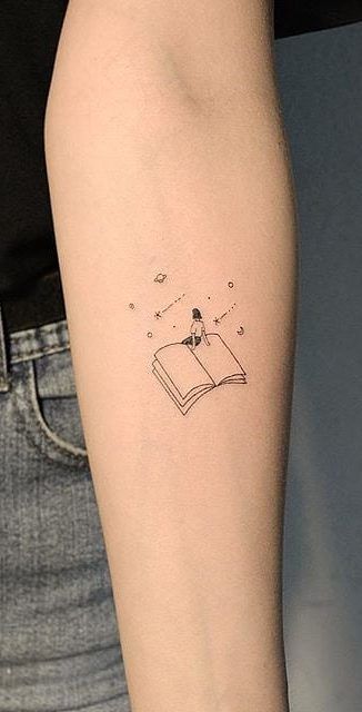 Small Book Tattoo Ideas For
      Girls