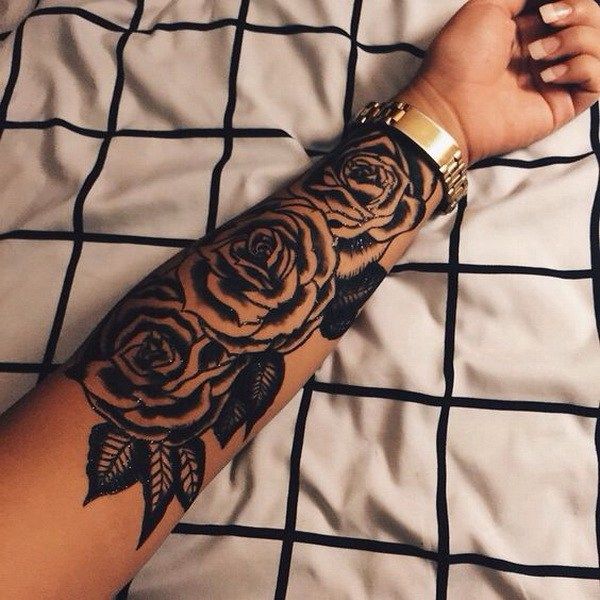 30 Awesome Forearm Tattoo Designs - For Creative Juice | Rose .
