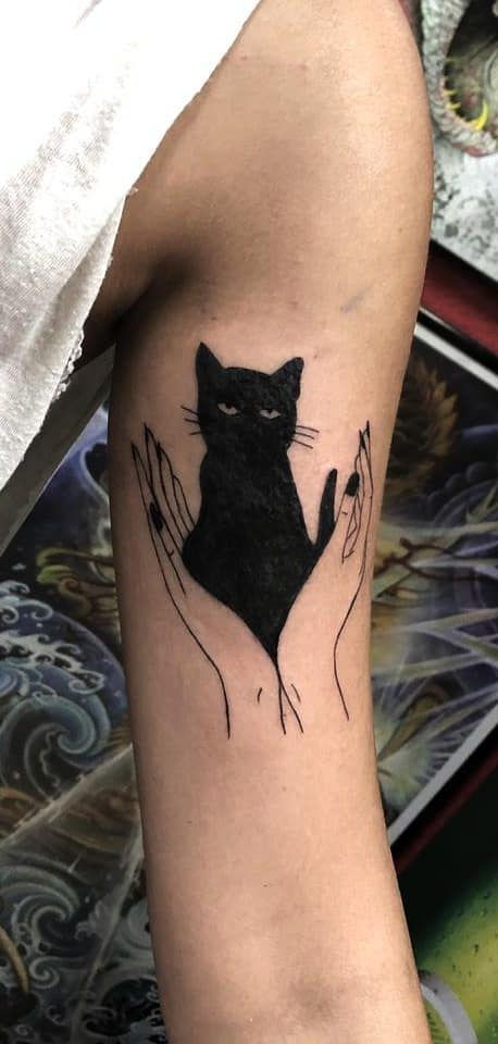 Top 39 cat tattoo designs for cat lovers 2021 - hairstylesofwomens .