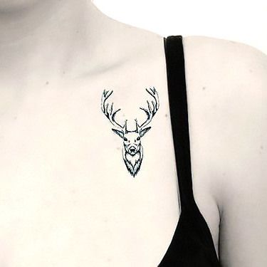 Dove Peace Tattoo Design | Deer head tattoo, Elegant tattoos, Deer .