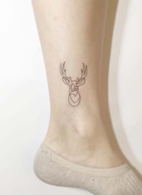 51 Cute Ankle Tattoos for Women - Ankle Tattoo Ideas .