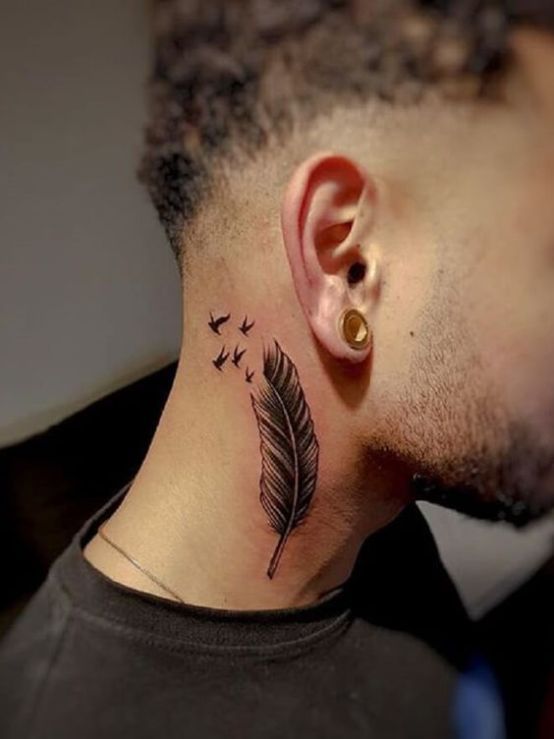 15 Incredible Neck Tattoos You Won't Regret - Society19 | Tatuagem .