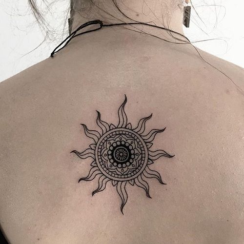 9 Best Outer Space Tattoo Designs and Ideas 2023! | Sun tattoos .