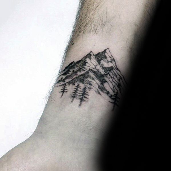 Top 101 Forest Tattoo Ideas - [2021 Inspiration Guide] | Wrist .