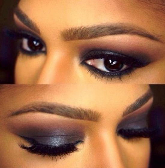 10 Summer Eyeshadow Looks For Dark Skin - Society19 | Smokey eye .