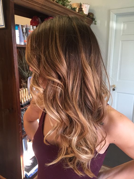 chestnut hair bayalage | 28 Soft And Girlish Caramel Hair Ideas .