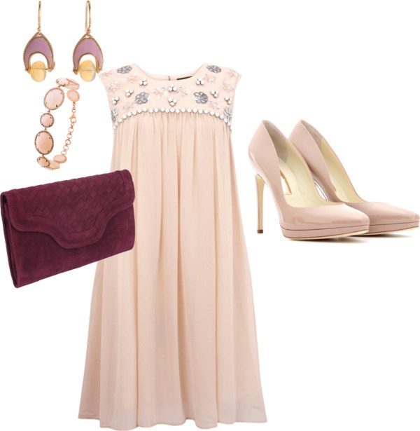 Spring Wedding Guest" by rozsarah on Polyvore - in love with this .