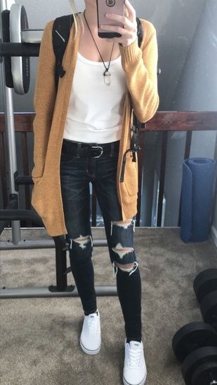 Pinterest // EarthBodyMindSoul Spring outfit ideas 2020 | mustard .